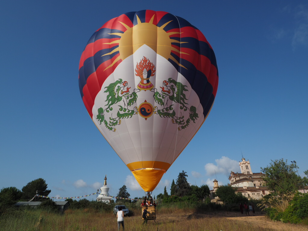 Tashi Gyaltsen Luchtballon 'Tashi Gyaltsen' komt naar Nederland.