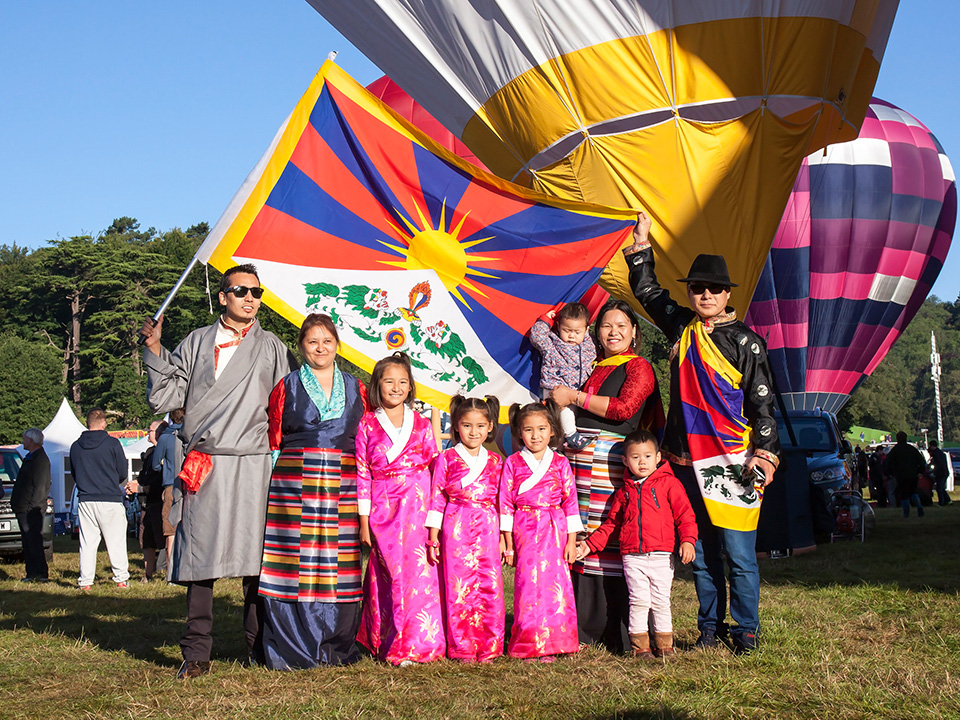 Tashi Gyaltsen Luchtballon 'Tashi Gyaltsen' komt naar Nederland.