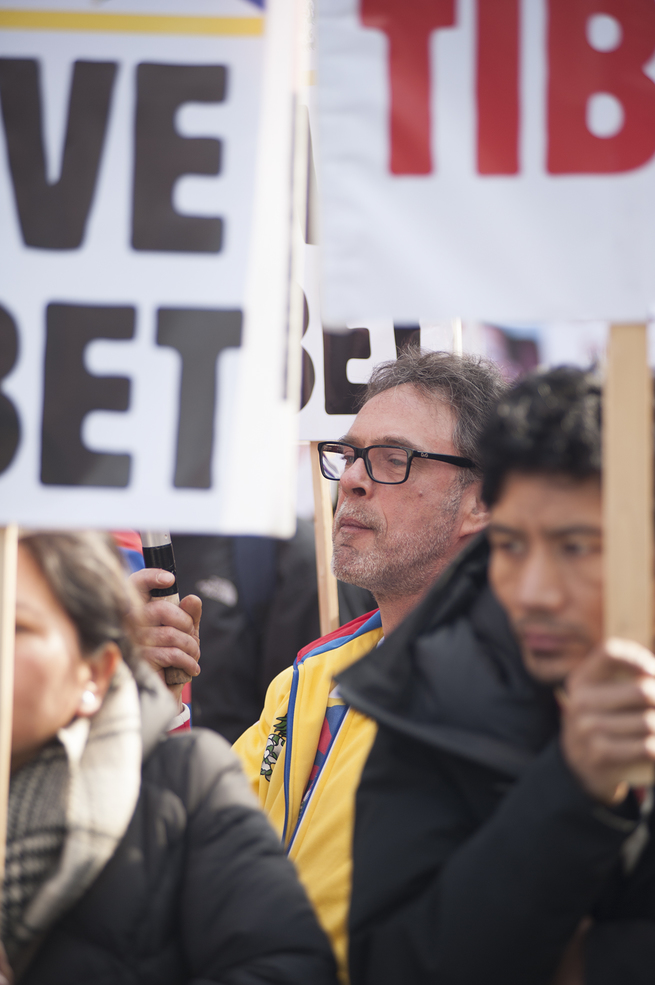 Den Haag Indrukwekkende vredesmars in Den Haag.