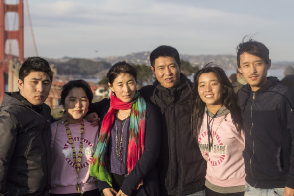 Dhundup Wangchen and family