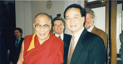 Harry Wu en Dalai Lama