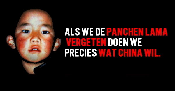 Panchen Lama 30 jaar gevangen.