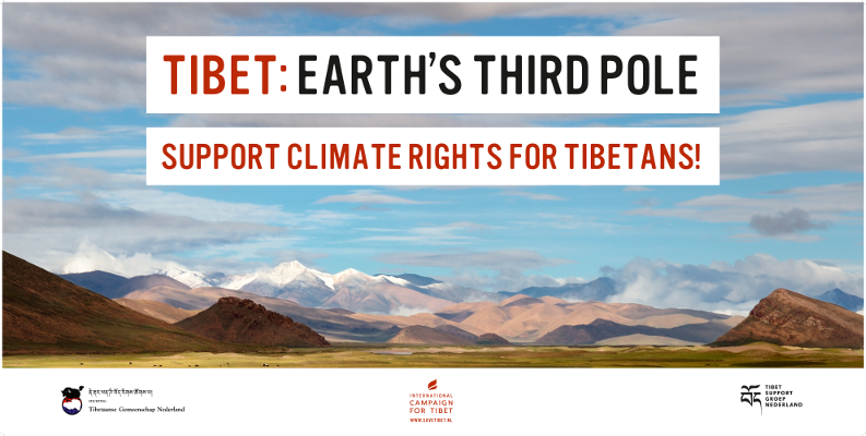 Klimaatactie voor Tibet dringend noodzakelijk