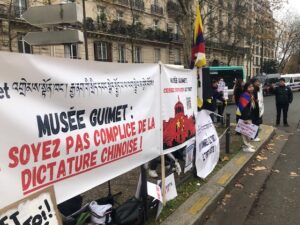 Protesten tegen herlabeling van Tibet in Museum Guimet