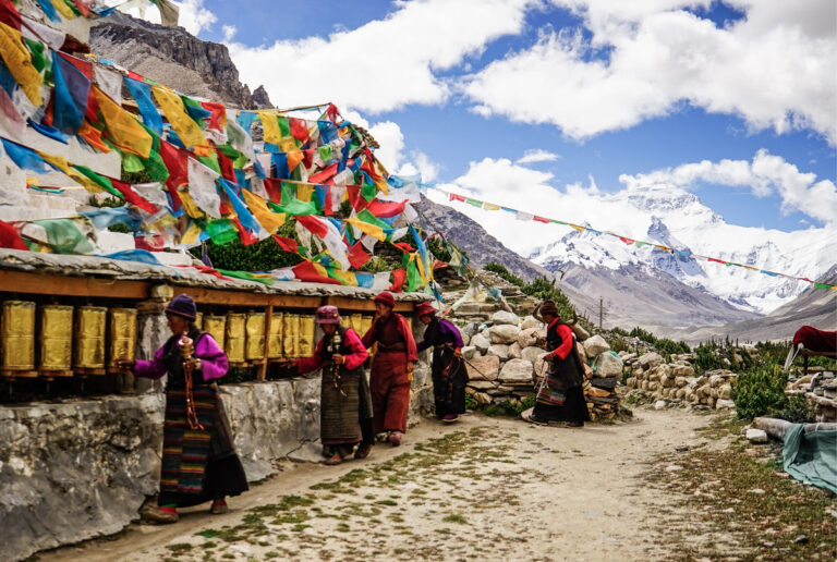 Flags for Tibet|Flags for tibet close-up