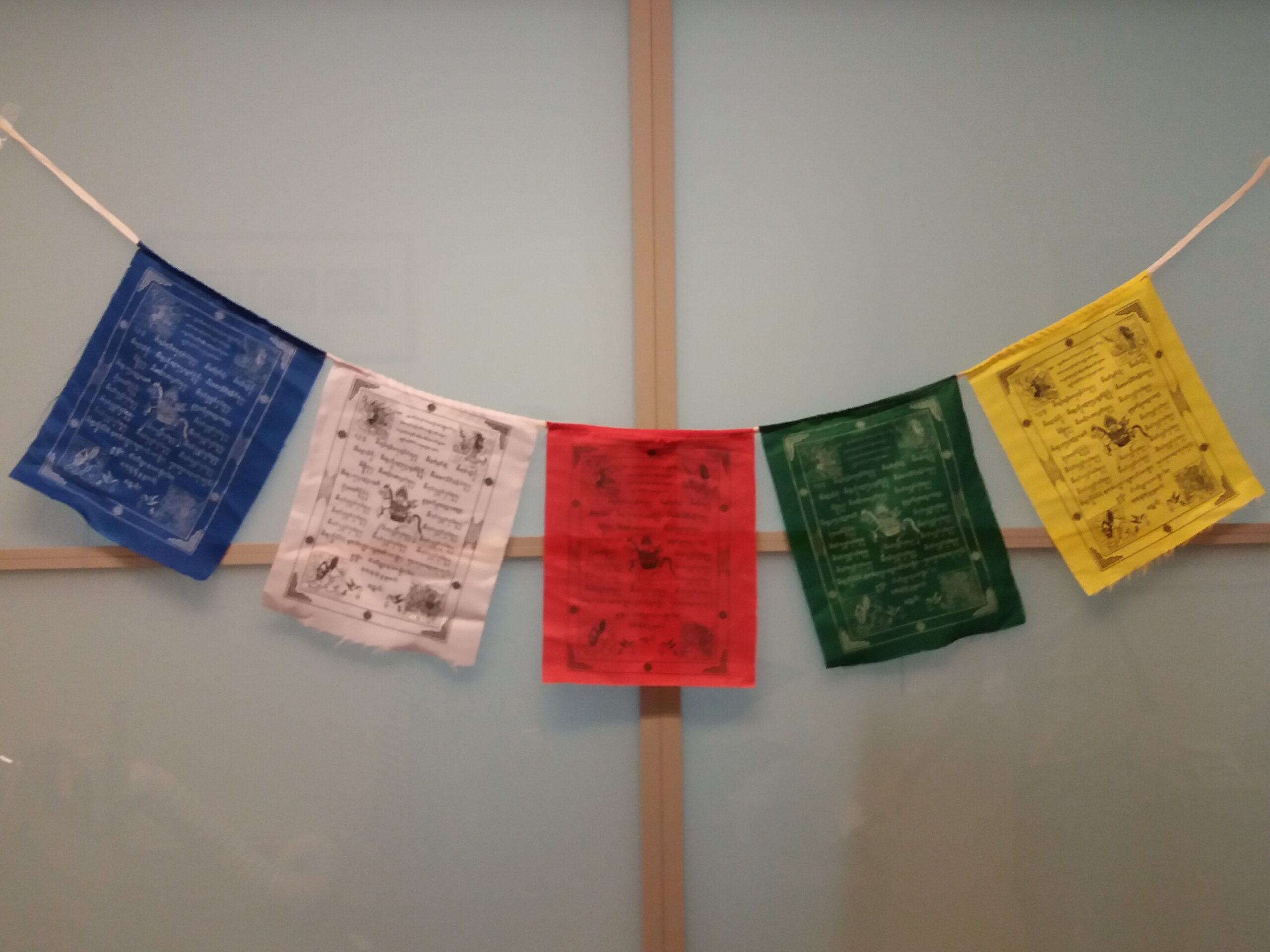 Prayer flags large - fabric - Image 2