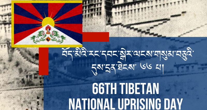 Protest in Brussels on the Tibetan National Uprising Day – 10 March 2025